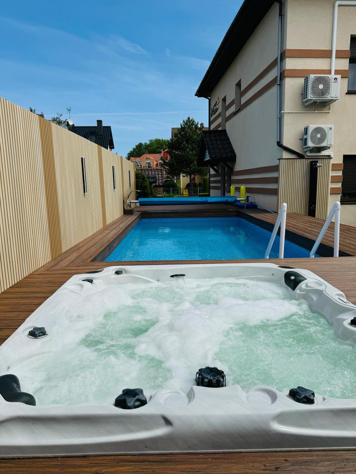 Pokoje Goscinne Nad Zalewem Swim Spa Miedzywodzie Exterior photo